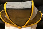 Kidco Baby Pea Pod Infant child Screened In Travel Bed tent Gray   Yellow
