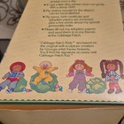 Cabbage Patch Kids 1984 Girl Blonde Curly Hair Blue Eyes W  Box Papers