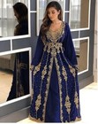 African Kaftan Women Muslim Abaya Dashiki Maxi Dress Moroccan Evening Dubai Gown