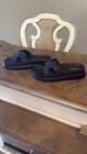 Fashion Black Women   s Comfort Slip On Slides  Casual Summer