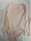 Dance Pre-owned Leotard Justice Small 7 8 Child Lt Pink Acro Ballet Jazz