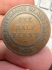 Coin  Australia  1925  Half Penny