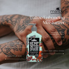 Malibu Tan Hemp Tattoo Enhancing Body Moisturizer  18 Fl Oz  2 Pack 