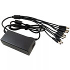 Dc 12v 5a Power Supply Adapter  8 Split Power Cable For Cctv Security Camera Dvr