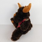 Dan Dee Collectors Choice Plush Moose Red Plaid Scarf 19  Stuffed Animal Toy