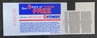2001 Giants Vs Dodgers Barry Bonds 73rd Hr Full Ticket - Mint Condition