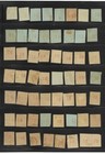 Greece Study Of 10 Lepta Used 1862 To 1865 More Than 50 Stamps Fvf