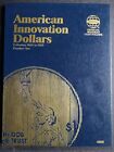 Set Of 2 Whitman American Innovation Dollars Coin Folder 2018-2029 Album Book