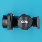 Rv T82 Ell Double Rotating Valve  3  Hub X 1-1 2  Hub X 2  Hub X 3  Bayonet Cap