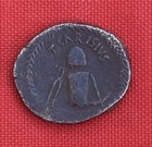 Ancient Roman Republic Denarius   t  Carisius 46bc Juno   Minting Tools silver 230