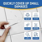 2pack Tub And Tile Touch Up Paint Kit - High-gloss White Porcelain Paint For Scr