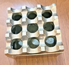 Mcm Brass 9 Hole Cigar Cigarette Ashtray Ljunberg   Backstrom Style