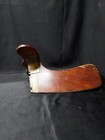 Antique Wooden Boat Rudder Nautical Brass Hardware Sailing Fishing Maritime 