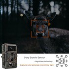 Blazevideo 32mp 1296p Trail Camera Night Vision Waterproof No Glow Hunting Cam