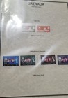 British Grenada Queen Elizabeth 1953-68 17 Stamp Sets Mh