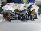  Franklin Mint Harley Davidson 1944 Wla U Navy Motorcycle B11e240