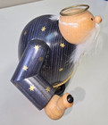 Kwo  st  Peter  Smoking Man Figurine - German Incense Smoker