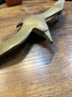 Vintage Penco Seagull Door Knocker 10x 4    Brass Shore Bird Flying Sea Gull