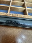 Vintage Hamilton Wooden Printer   s Type Case Letterpress Tray Wall Display