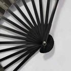 Guanyin Heart Sutra Golden Dragon Folding Fan Durable Hand Fan Made Bamboo