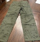 Us Military Night Camouflage Desert Trousers - Medium Long New Old Stock 1983