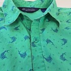 Vtg Columbia Camp Shirt Marlin Sword Fish Print Radial Sleeve Mens S Oversized