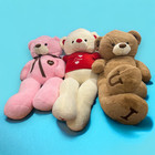 6ft Pink Teddy Bear W  Red T-shirt     Giant Plush Stuffed Animal Gift For Girls