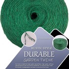 800ft Garden Twine 3mm Plant String  Stock Tie Green Roll Natural Fiber