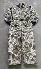 Vtg Walls Blizzard Men   s Duck Camo Insulated Coveralls Med Reg 32-36    Waist