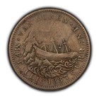1841 Hard Times Token - Van Buren Webster Ship Credit Current - Ht-20 - Z4886
