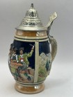 Vintage German Beer Stein Lid Lidded Germany The Factory Brand Original Signed