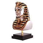 Design Toscano Egyptian King Tutankhamen Statue On Museum Mount