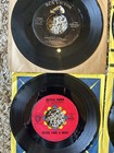 Lot 6 7  45 Rpm Vinyl Singles  Vintage And Has Signs Of Wear