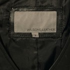 Wilsons Leather Black Vest Men   s Vintage Moto Motorcycle Biker 90s Size Small