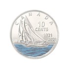 Canada 10 Cents  2021  1921-2021   N  308935  Mint  Commemorative