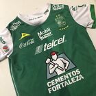 Pirma Leon Soccer Club Home Jersey 3d 2018-19 Team Badge Green Youth Small