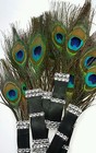 Peacock Feather Wedding Boutonniere For Groom Groomsmen Corsage Prom Quincea  era
