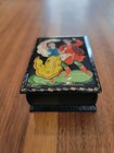 Vintage Palekh  the Couple  Russian Lacquer Hand Painted Box 