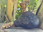 African Tribal Pipe  Bushman Tobacciana Style  Vintage Rustic Pipe Has Wear 