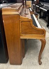 Steinway 100 Louis Xv Upright Piano 42  Satin Walnut