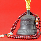 Rosewood Mala Buddhist Prayer Beads Bodhi Seed Shell 108 Beads 8mm