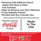 Things Go Better With Coke Metal Look Decal Officially Licensed Made In Usa