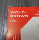 Antique Vintage Us Army Military Police Hanger For Whistle Chrome Wolf Brown New