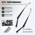 2pcs Front Windshield Wiper Arm Set Fits For S10 1994-2004 Driver Side passenger