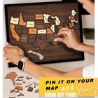 Actor Wooden Usa Travel Map Puzzle 50 States Interactive Geography Learning Toy