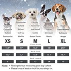 Winter Dog Vest Coat With Built-in Harness  Warm Puppy Jacket For Small To Me   