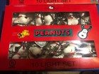Peanuts   Snoopy Kurt Adler  Snoopy Christmas String Light Sets   2 Sets 
