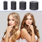 Selizo Hair Roller 28 Pcs Set  Includes 16pcs Self-grip Hair Rollers In 4 Sizes