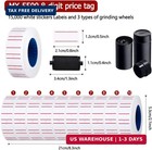 Mx-5500 8 Digits Price Tag Gun With 5000 Sticker Labels And 3 Ink Refill  Label