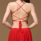 Belly Dance Costume Sequin Butterfly Top Bra Tassels Fringe Hip Scarf Belt Chain